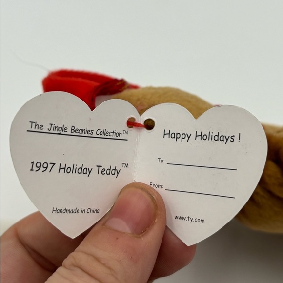 TY Beanie Babies 97/98 Jingle Beanies Collection Christmas Ornaments Set - Picture 5 of 6